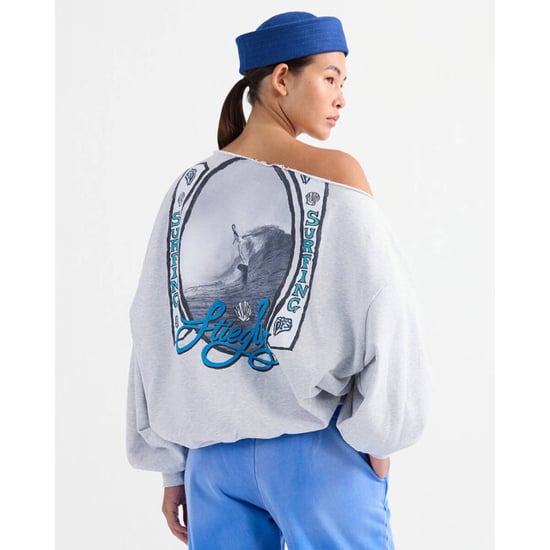 Stieglitz winny off shoulder oversized sweater s2602017 grey - Image 2