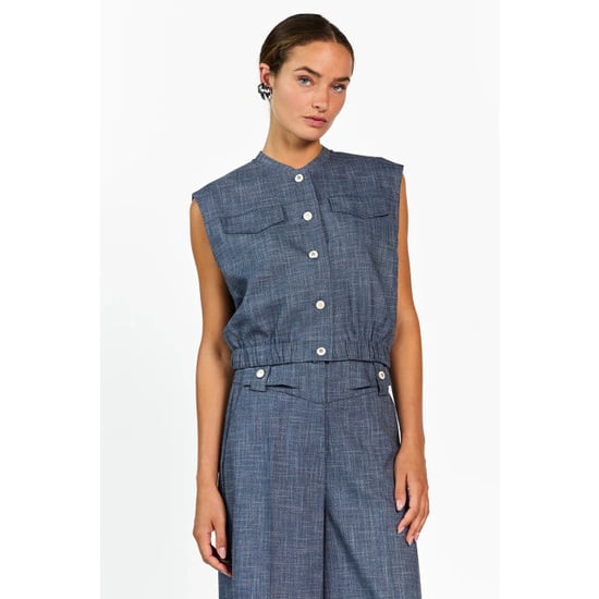 Aaiko Olivia gilet denim - Image 4