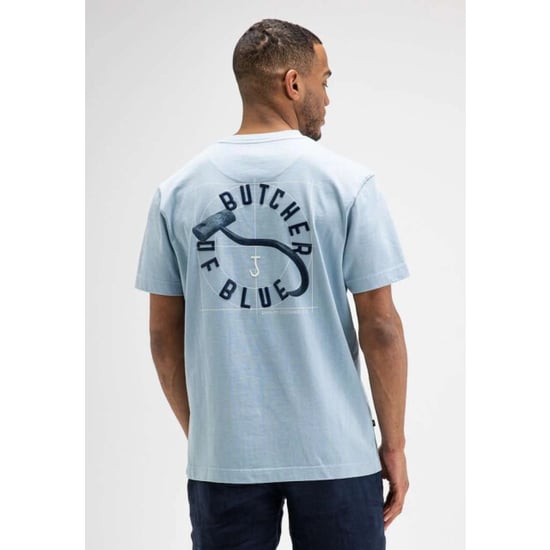 Butcher of Blue Vintage hook loose tee shark blue - Image 6