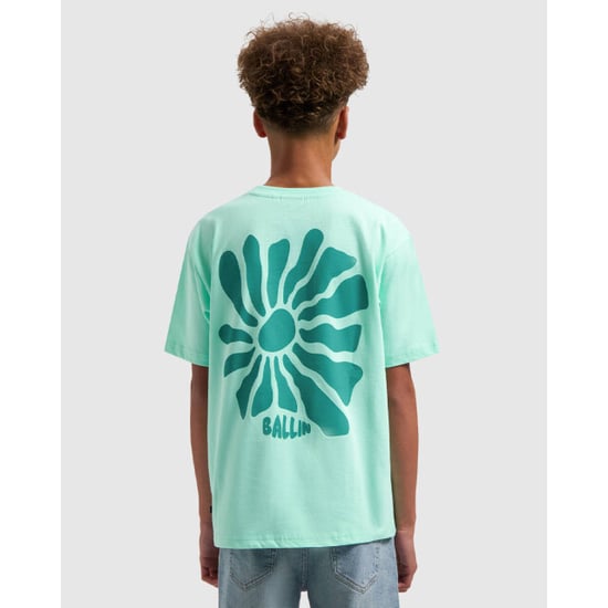 Ballin Amsterdam T-shirt 26017122 sunshine - Image 3