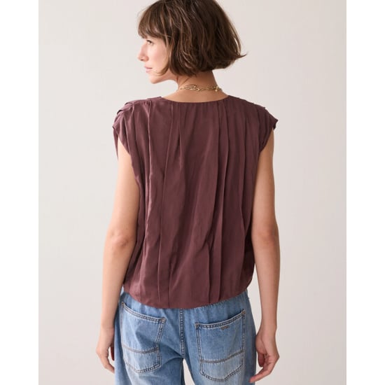 Summum 2s3483-12370 334 blouse sleeveless viscose cotton deepfig - Image 3