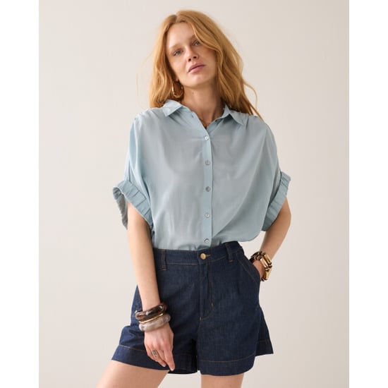 Summum Blouse short sleeves viscose cotton licht - Image 5