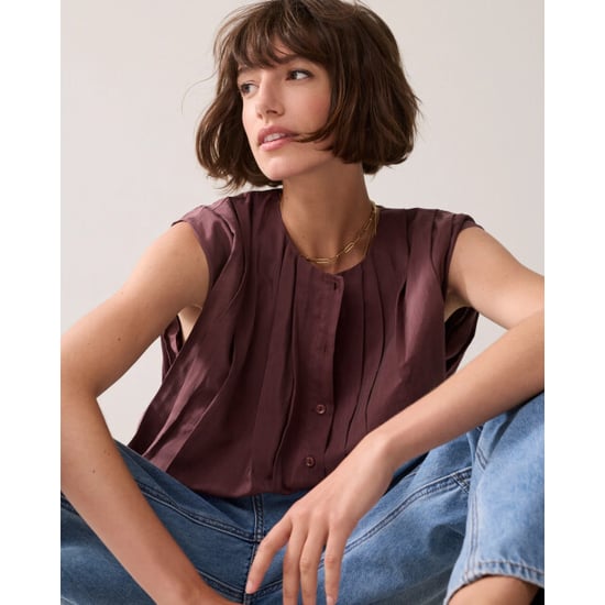 Summum 2s3483-12370 334 blouse sleeveless viscose cotton deepfig - Image 5
