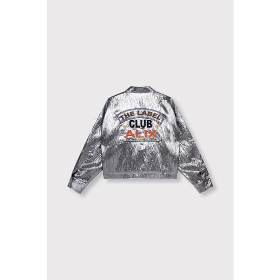 Alix The Label 2603457559 silver artwork jacket - Image 2