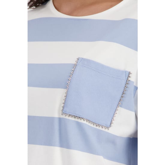 Monari  410844 722 sea side striped - Image 4