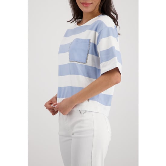Monari  410844 722 sea side striped - Image 5