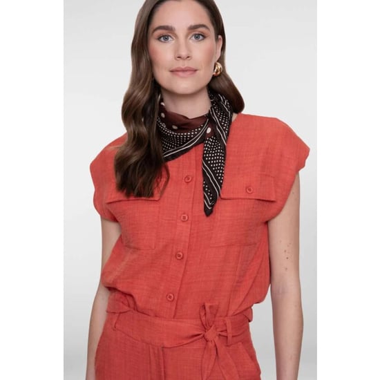 Geisha Blouse burned orange - Image 3