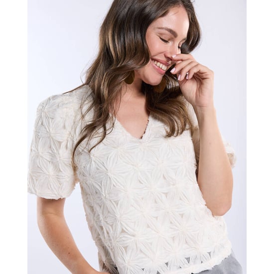 Freebird Blouse korte mouw boa 3d wv-3d-voil - Image 3