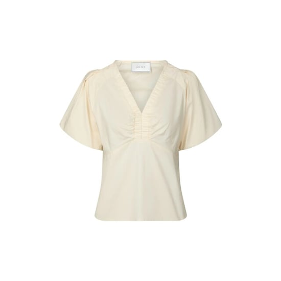 Neo Noir irina poplin blouse 162219 416 butter yellow - Image 1