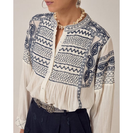 Maison Hotel Blouse lange mouw blanca - Image 3