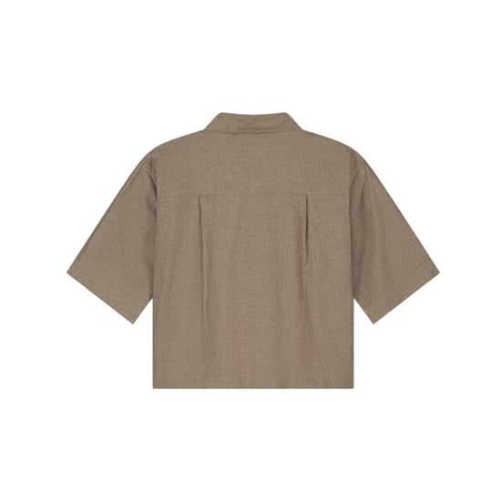 Olaf Blouse korte mouw w240307 linen - Image 2