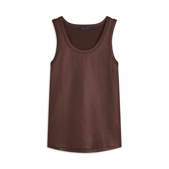 Summum 3s4873-5138 713 rib tanktop cotton rib coffee - Image 2