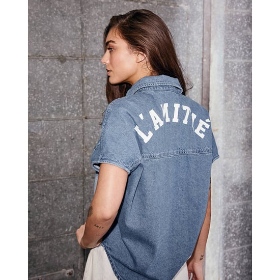 Haute L'Amitié Top zonder mouw hl10593 denim - Image 3