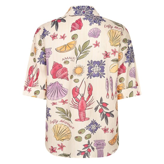 Lofty Manner Blouse korte mouw re13 iris - Image 2