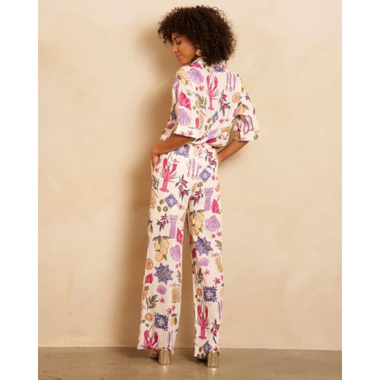 Lofty Manner Blouse korte mouw re13 iris - Image 4