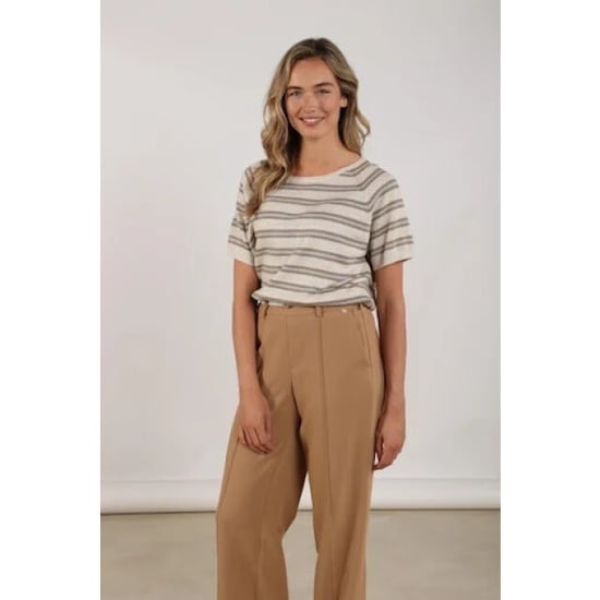 Nukus Nks03040 316 rachel pullover stripe sand/cloudy - Image 4