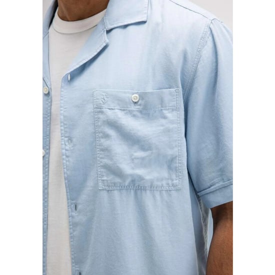 Butcher of Blue Anthony lt resort shirt ss shark blue - Image 3