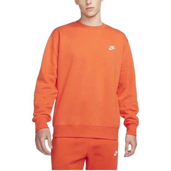 NIKE BV2662 Sportswear Club Fleece Men's Crew Relax Fit Sweatshirt - Image 1