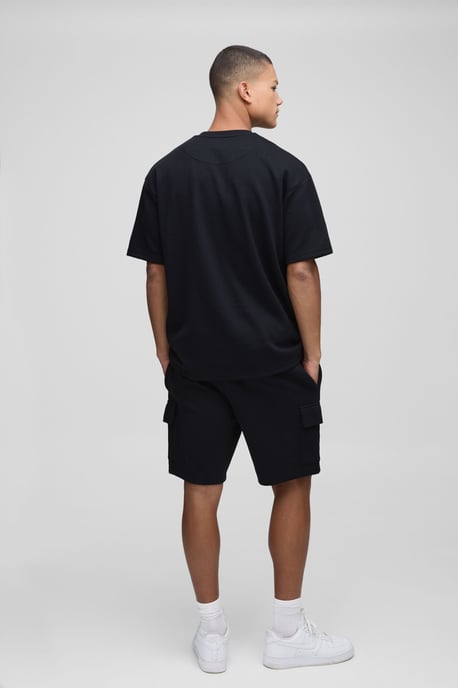 Relaxed Fit Interlock Cargo Shorts - Image 2