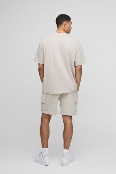 Relaxed Fit Interlock Cargo Shorts - Image 2