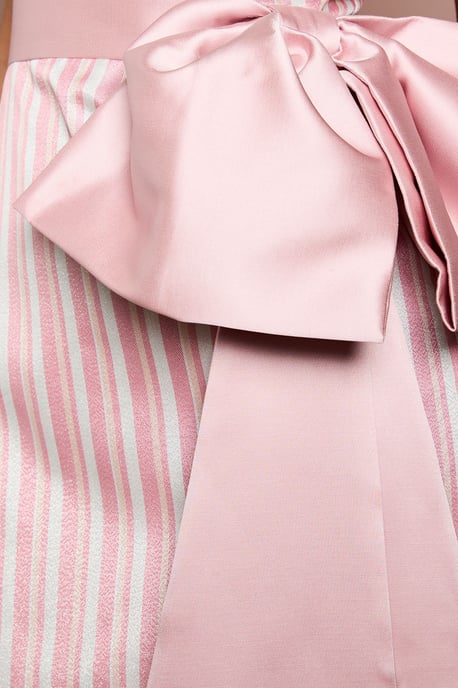 Coast Muse Striped Bow Detail Column Maxi Dress - Image 5