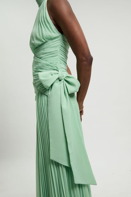 Crinkle Chiffon Halterneck Top - Image 5