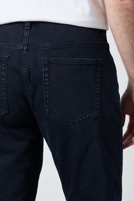 Blue Black Rinse Premium Stretch Straight Fit - Image 4