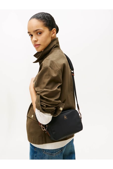 Popette Nylon Camera Bag Black - Image 2