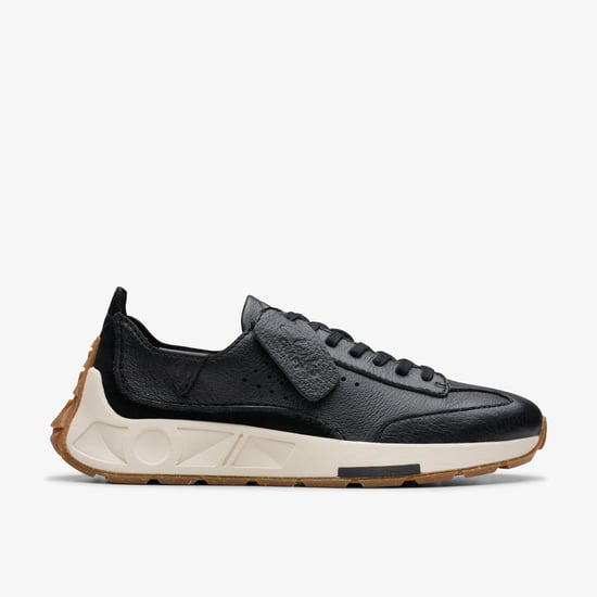 Craft Speed. Zwarte Leren Sneakers - Image 1