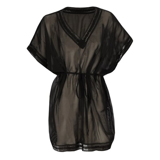 Sarlini Dames tuniek strandjurk polyester chiffon effen - Image 1