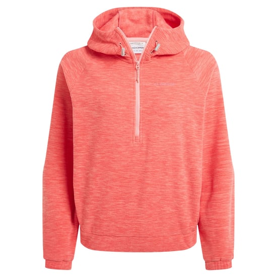 Craghoppers Dames/Dames Esk Half Zip Fleece Top (Koraalrif) - Image 1