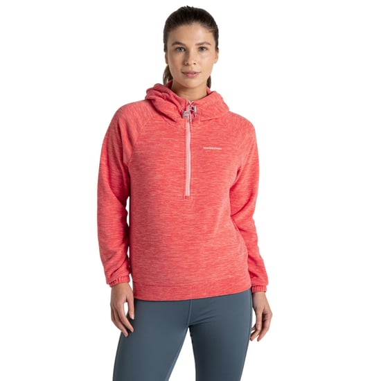 Craghoppers Dames/Dames Esk Half Zip Fleece Top (Koraalrif) - Image 3