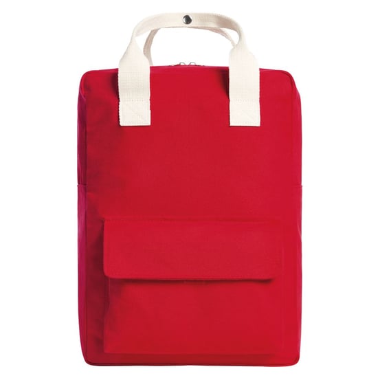 Halfar Like Plain Backpack (Red) - Image 1