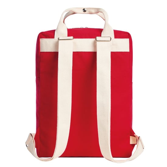 Halfar Like Plain Backpack (Red) - Image 2
