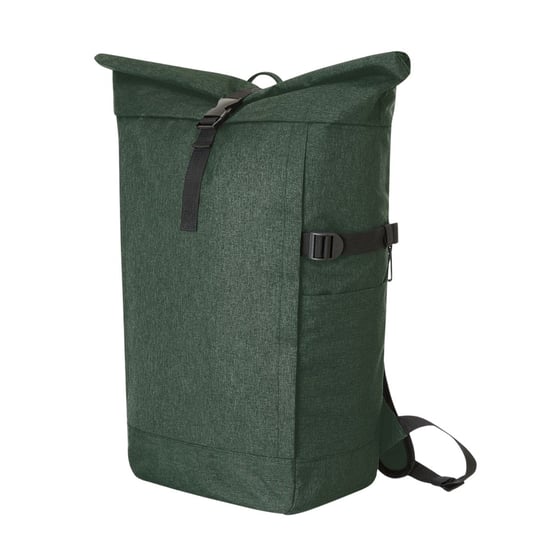 Halfar Cirkel rugzak van gerecycled polyester (Groene Melange) - Image 3