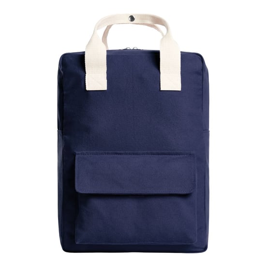 Halfar Like Plain Backpack (Navy) - Image 1