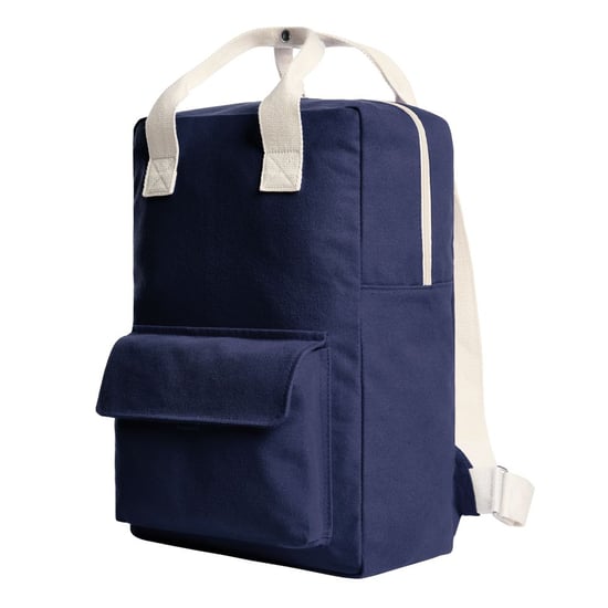 Halfar Like Plain Backpack (Navy) - Image 3