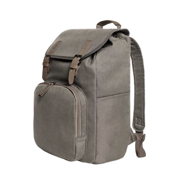Halfar Landelijke laptop rugzak (Khaki) - Image 3