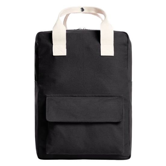 Halfar Like Plain Backpack (Black) - Image 1