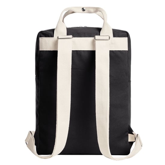 Halfar Like Plain Backpack (Black) - Image 2