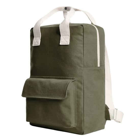 Halfar Like Plain Backpack (Olive) - Image 3