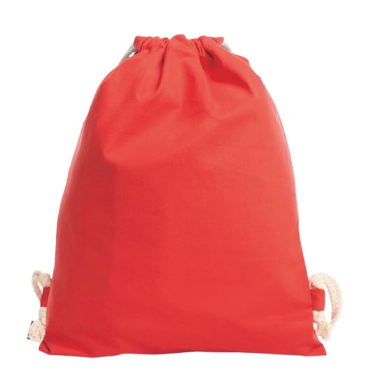 Halfar Aarde trekkoordtas (Rood) - Image 1