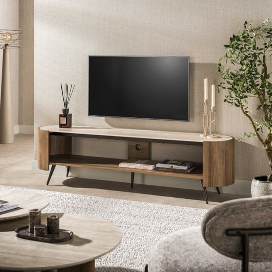 Hoyz open tv-meubelen arcus - 41x180x50 cm - Image 1