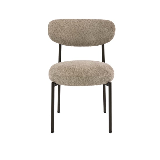 Hoyz eetkamerstoel round - 57x52x81 cm set van 2 - Image 4