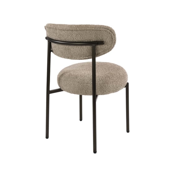 Hoyz eetkamerstoel round - 57x52x81 cm set van 2 - Image 5