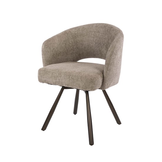 Hoyz eetkamerstoel cross - 56x58x81 cm set van 2 - Image 6