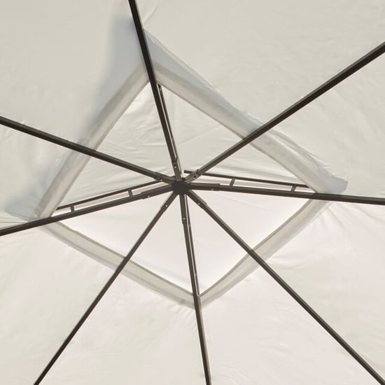 Sojag Malta 1014 aluminium paviljoen 3x4 mtr met afneembaar stoffen dak - Image 6