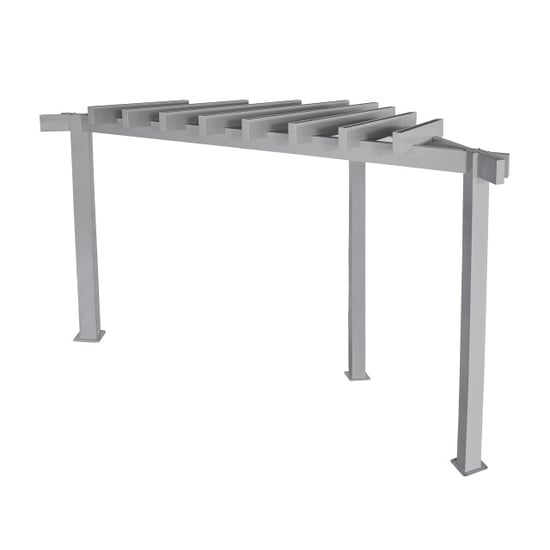 Sojag Lima driehoeks pergola 293x293 cm met zonnescherm - - Image 6