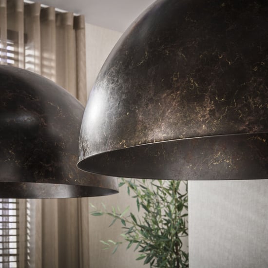 Hoyz hanglamp dome 2-lichts Ø60cm urban - Image 4