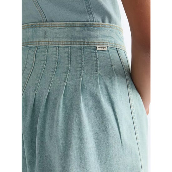 Wrangler Country estate short pale denim - Image 6
